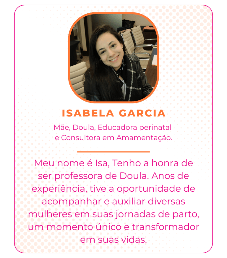 Professora do Cursos de Doula