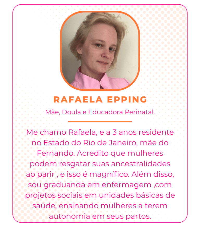 Professora do Cursos de Doula