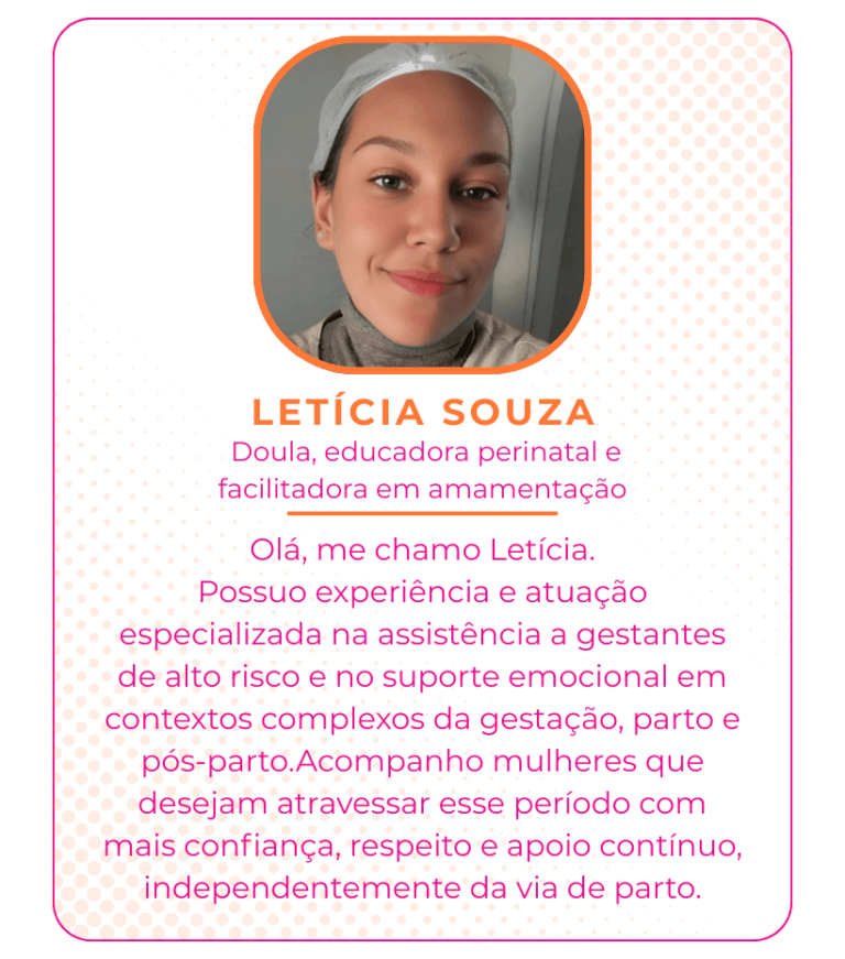 Professora Curso de Doula